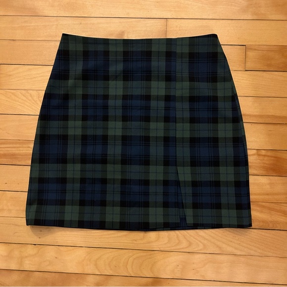Plaid Mini Skirt - Picture 1 of 3